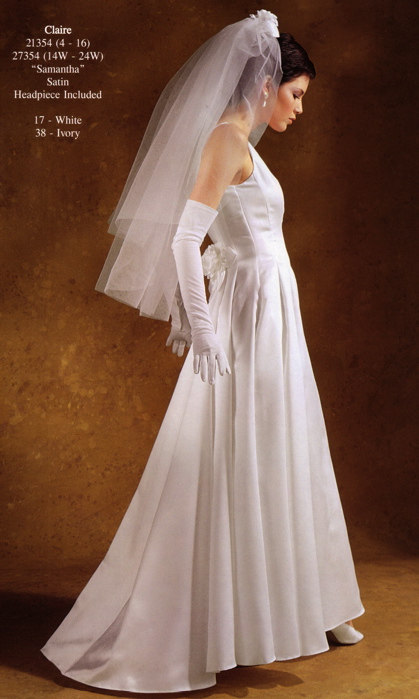 Ewa's wedding gown